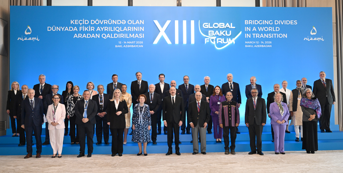 President Ilham Aliyev attends opening ceremony of 13th Global Baku Forum (PHOTO/VIDEO)