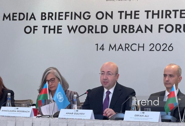 Azerbaijan ready to welcome global leaders for WUF13, official says