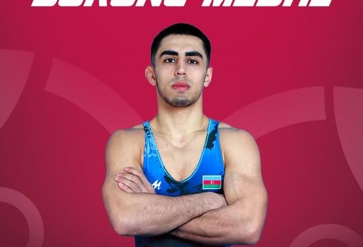 Azerbaijani wrestler claims bronze at European U23 Championships