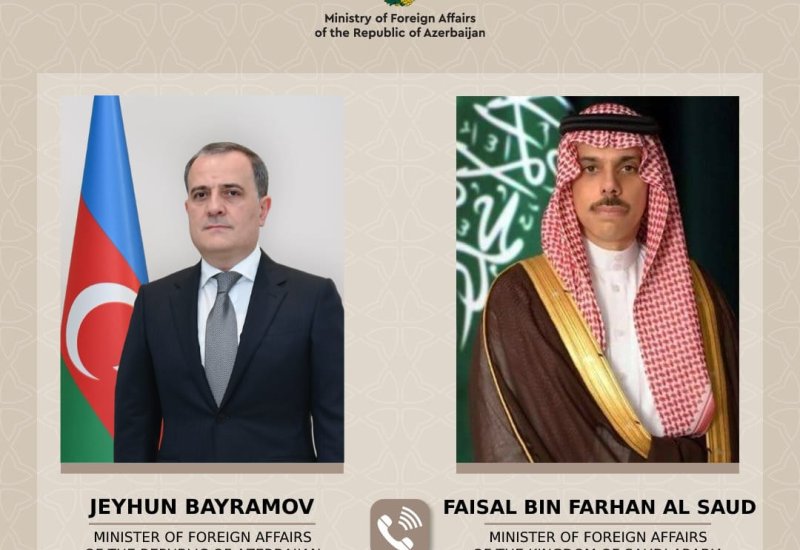 Azerbaijan, Saudi Arabia FMs discuss situation in Middle East