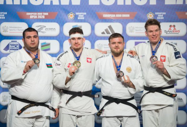 Azerbaijani judokas win three medals at Open European Championships