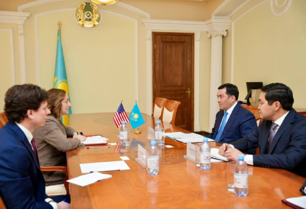 Kazakhstan, U.S. discuss regional energy security