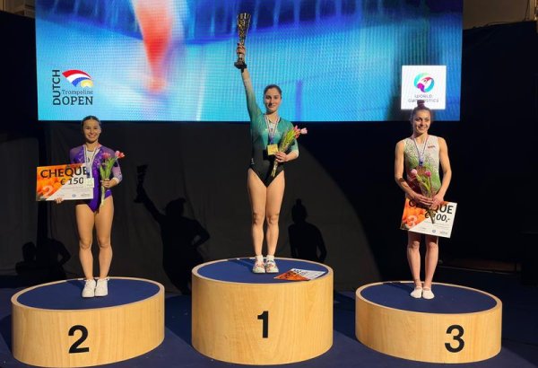 Azerbaijani gymnasts claim glory with gold and silver at Int'l tournament (PHOTO)