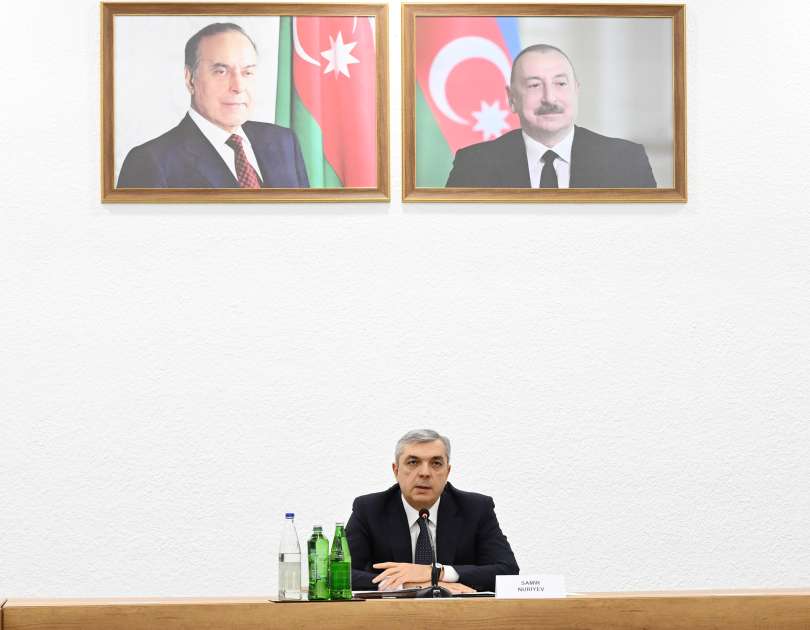 Azerbaijan's Coordination Headquarters holds regular meeting in Khojavand city (PHOTO)