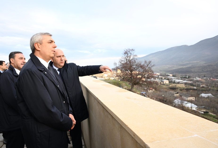 Members of Azerbaijan's Coordination Headquarters visit Hadrut mosque (PHOTO)