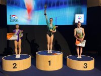Azerbaijani gymnasts claim glory with gold and silver at Int'l tournament (PHOTO)