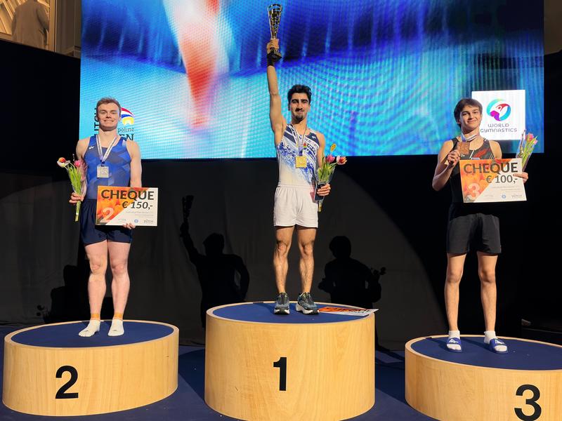 Azerbaijani gymnasts claim glory with gold and silver at Int'l tournament (PHOTO)
