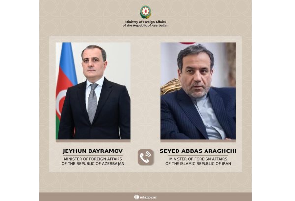 Azerbaijani FM discusses regional situation with his Iranian counterpart