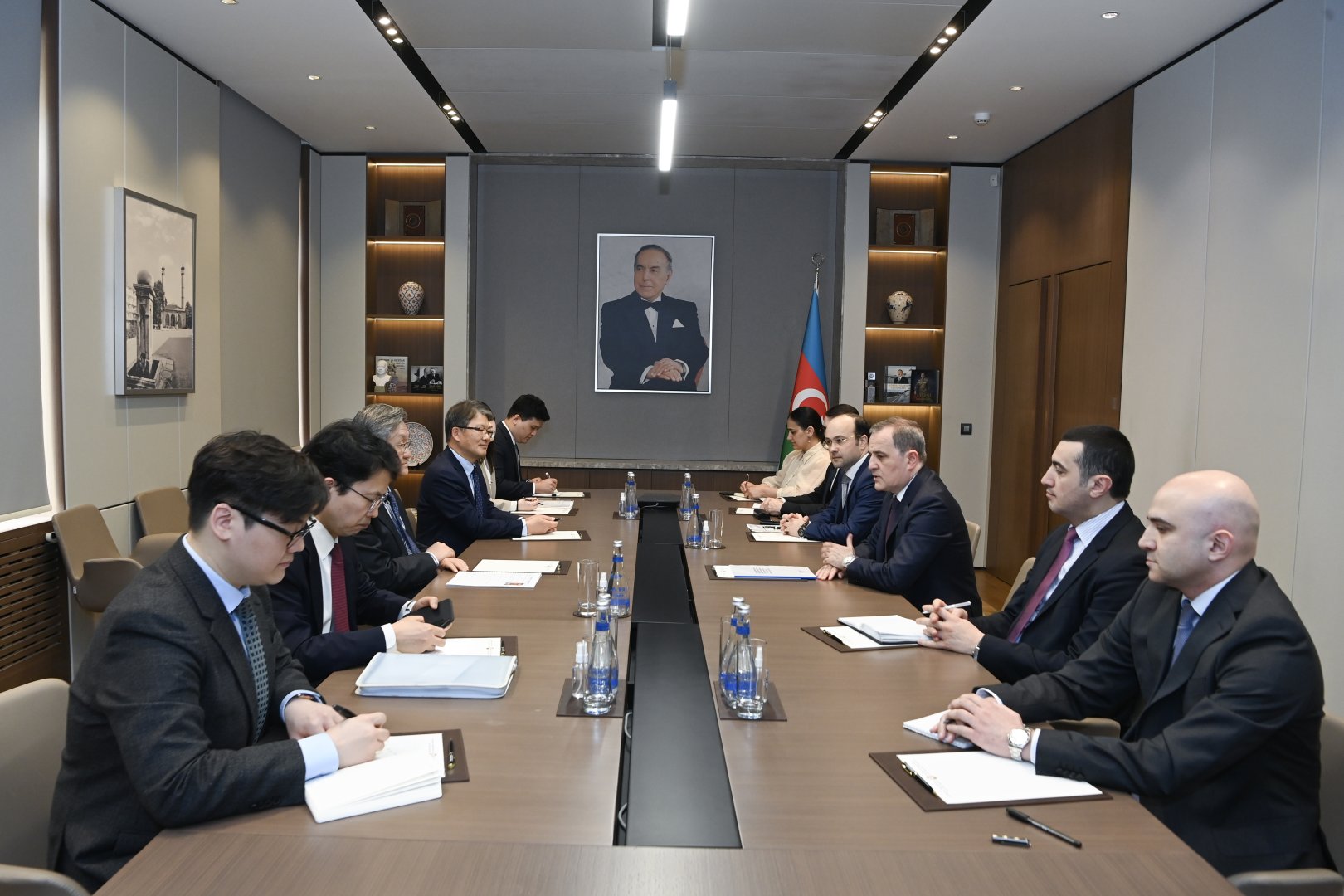 Azerbaijan and South Korea discuss various areas of cooperation (PHOTO)