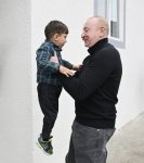 President Ilham Aliyev, First Lady Mehriban Aliyeva inspect restoration of individual houses and infrastructure in Khanoba village of Khojavend (PHOTO/VIDEO)