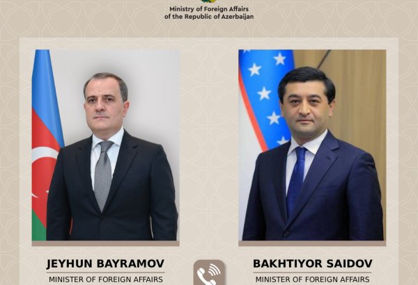 Azerbaijani, Uzbek FMs discuss situation in Middle East