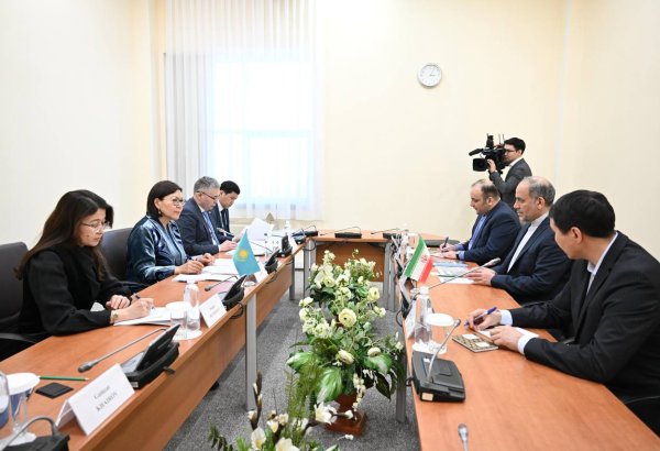 Kazakh MP, Iranian ambassador discuss interparliamentary cooperation