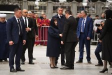 Azerbaijani parliament speaker attends funeral of Catholicos-Patriarch of All Georgia His Holiness Ilia II (PHOTO)