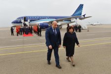 Azerbaijani parliament speaker arrives in Georgia on visit (PHOTO)