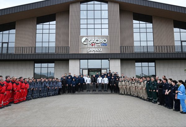 President Ilham Aliyev attends opening of “Shirvan Agro” livestock complex in Shamakhi (PHOTO)