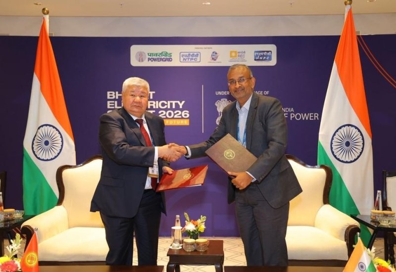 Kyrgyz, Indian companies sign MoU on joint energy projects