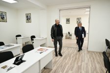 President Ilham Aliyev attends opening of new building of Shamakhi European Lyceum (PHOTO)