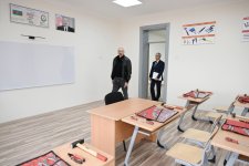 President Ilham Aliyev attends opening of new building of Shamakhi European Lyceum (PHOTO)