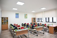 President Ilham Aliyev attends opening of new building of Shamakhi European Lyceum (PHOTO)