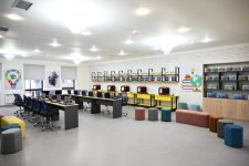 President Ilham Aliyev attends opening of new building of Shamakhi European Lyceum (PHOTO)