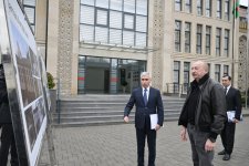 President Ilham Aliyev attends opening of new building of Shamakhi European Lyceum (PHOTO)