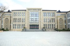 President Ilham Aliyev attends opening of new building of Shamakhi European Lyceum (PHOTO)
