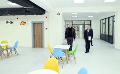 President Ilham Aliyev attends opening of new building of Shamakhi European Lyceum (PHOTO)