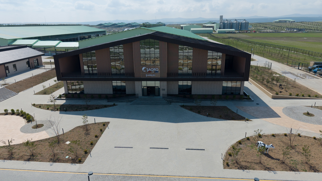 President Ilham Aliyev attends opening of “Shirvan Agro” livestock complex in Shamakhi (PHOTO)