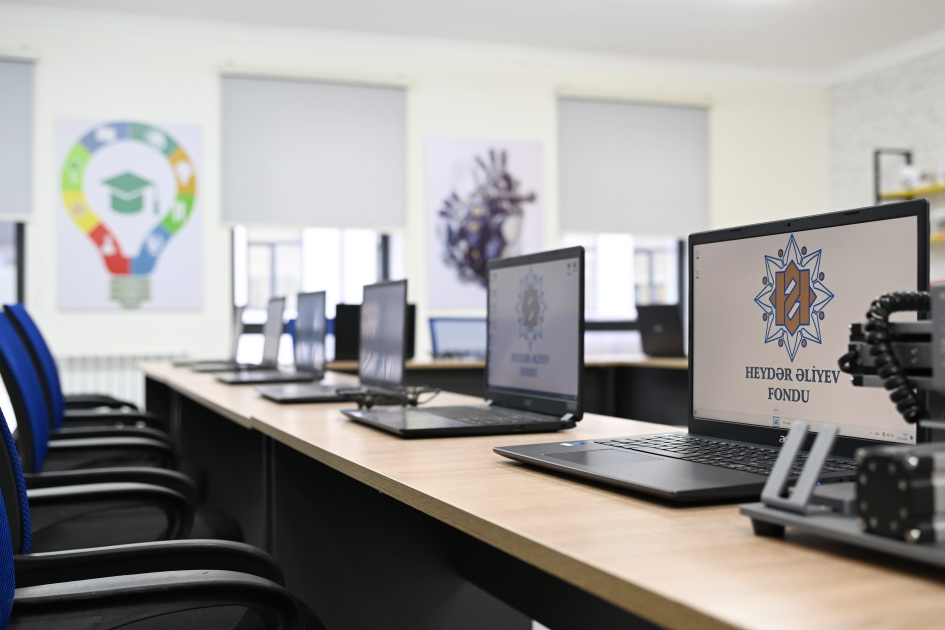 President Ilham Aliyev attends opening of new building of Shamakhi European Lyceum (PHOTO)