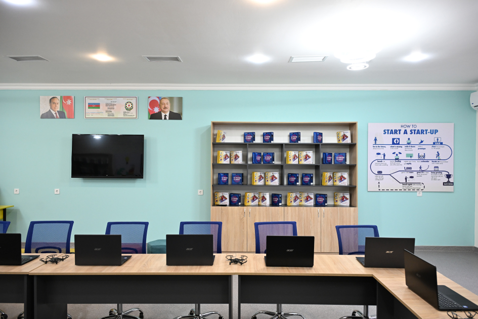 President Ilham Aliyev attends opening of new building of Shamakhi European Lyceum (PHOTO)