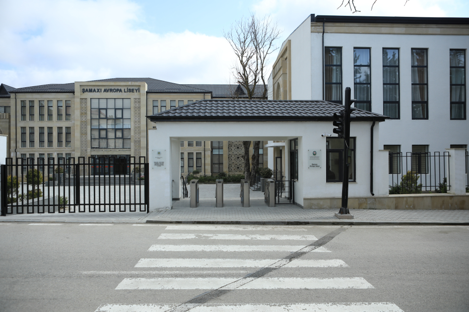 President Ilham Aliyev attends opening of new building of Shamakhi European Lyceum (PHOTO)