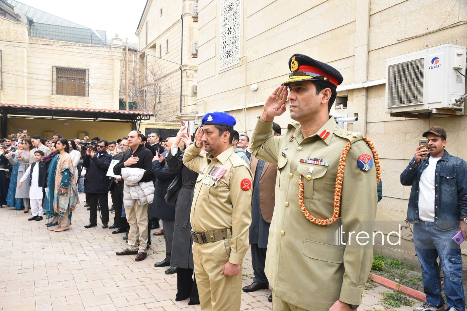Pakistani Embassy in Azerbaijan marks national day with flag-raising ceremony (PHOTO)