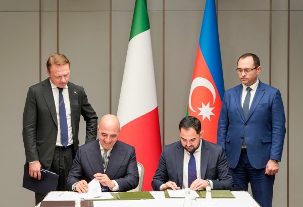 Azerbaijan, Italy ink memorandum of cooperation in agricultural sector