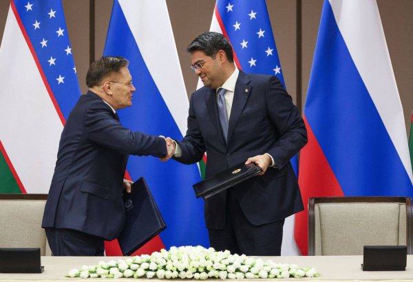 Uzatom, Russia's Rosatom sign roadmap on nuclear power plant project