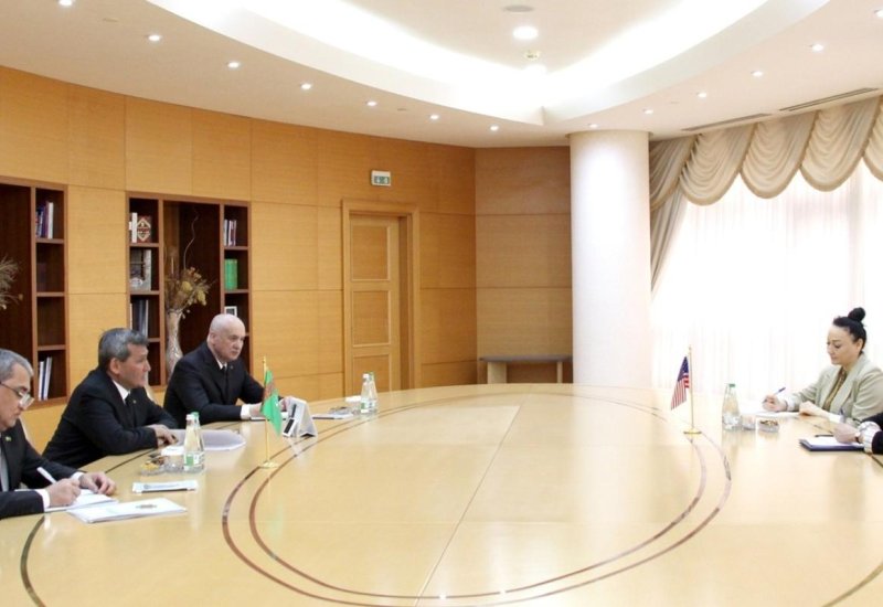 Turkmenistan, U.S. talk through bilateral affairs