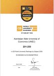 UNEC rises to 250th place globally in Economics (PHOTO)
