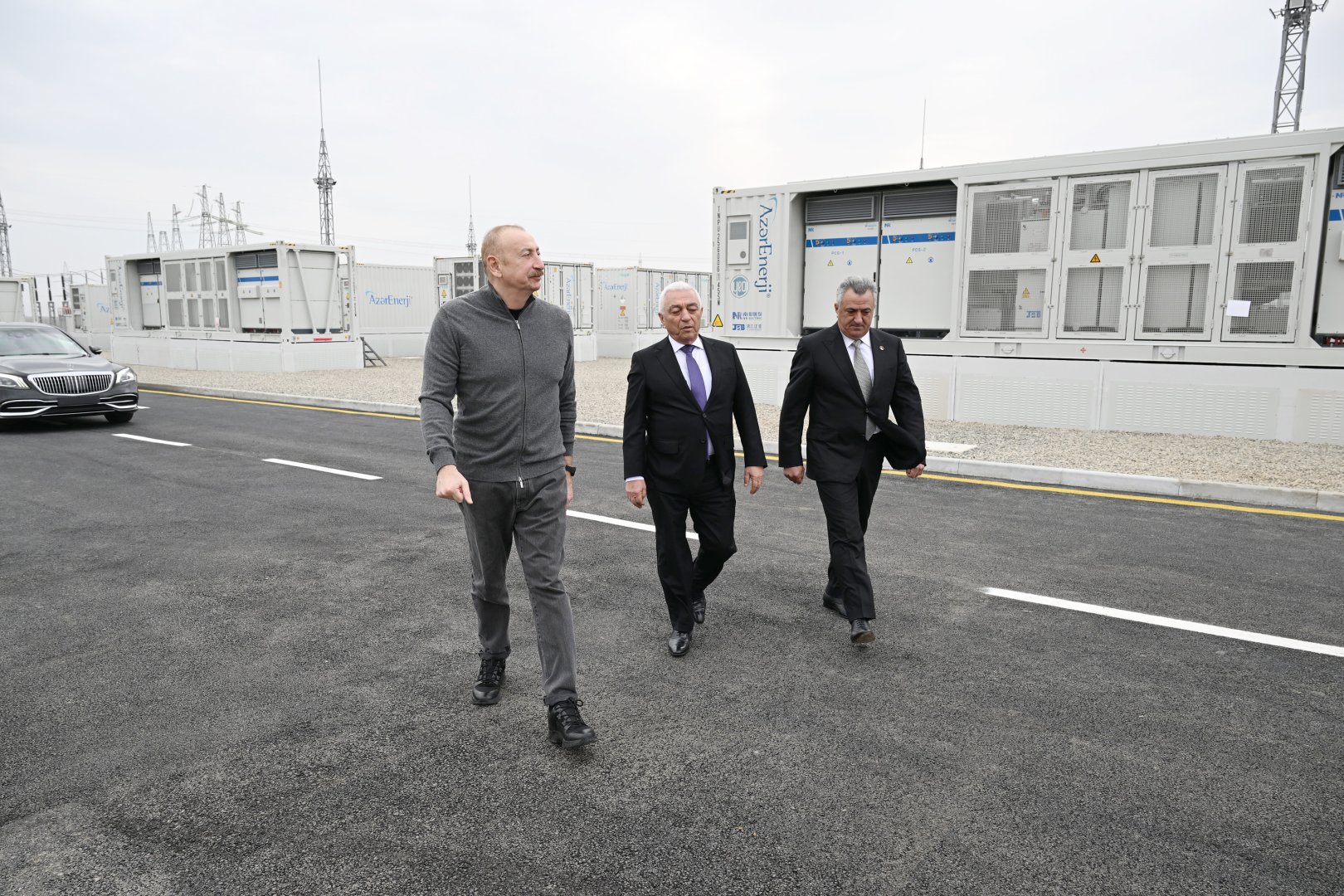 President Ilham Aliyev attends opening of "Absheron" Battery Energy Storage Center (PHOTO)