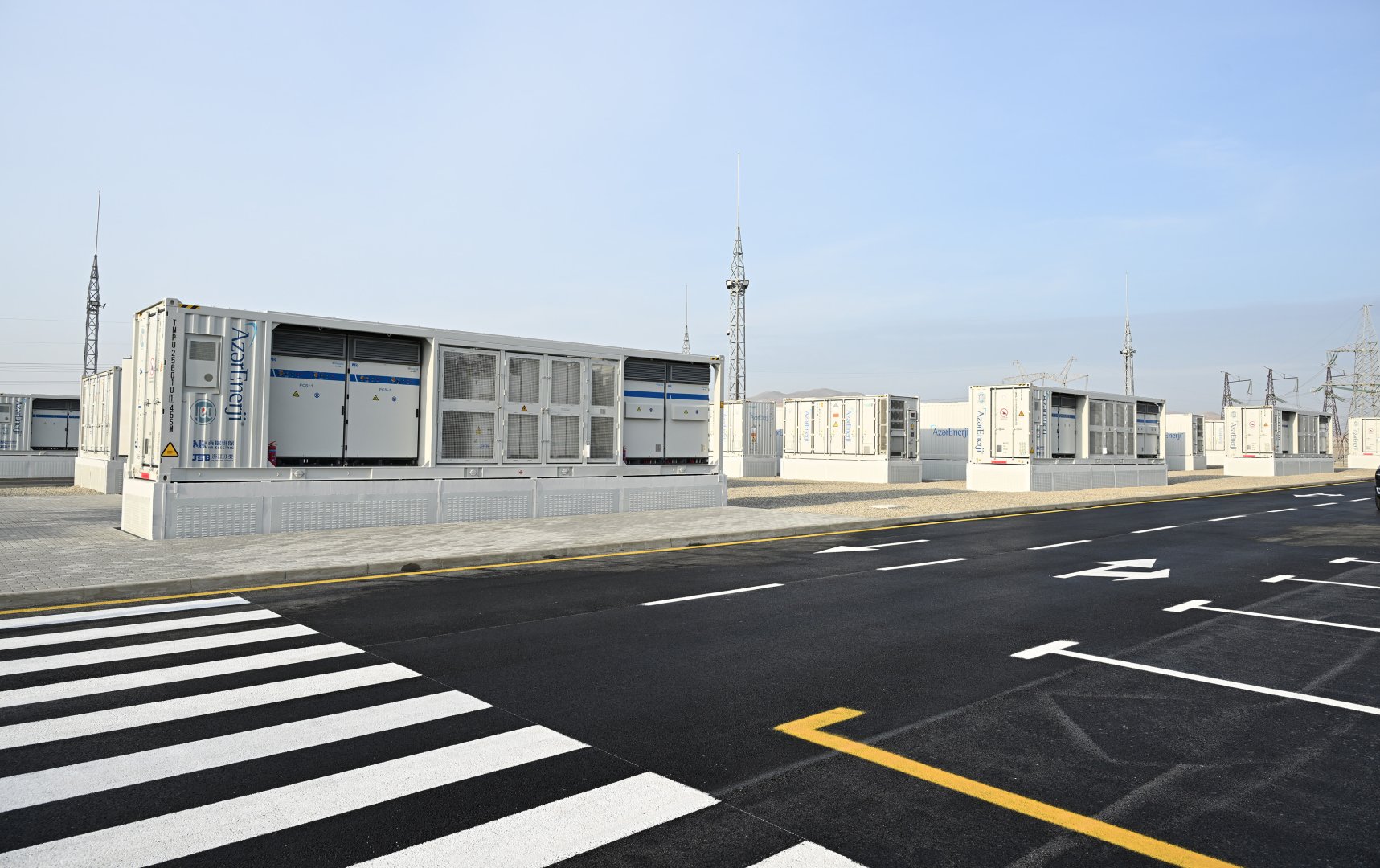 President Ilham Aliyev attends opening of "Absheron" Battery Energy Storage Center (PHOTO)