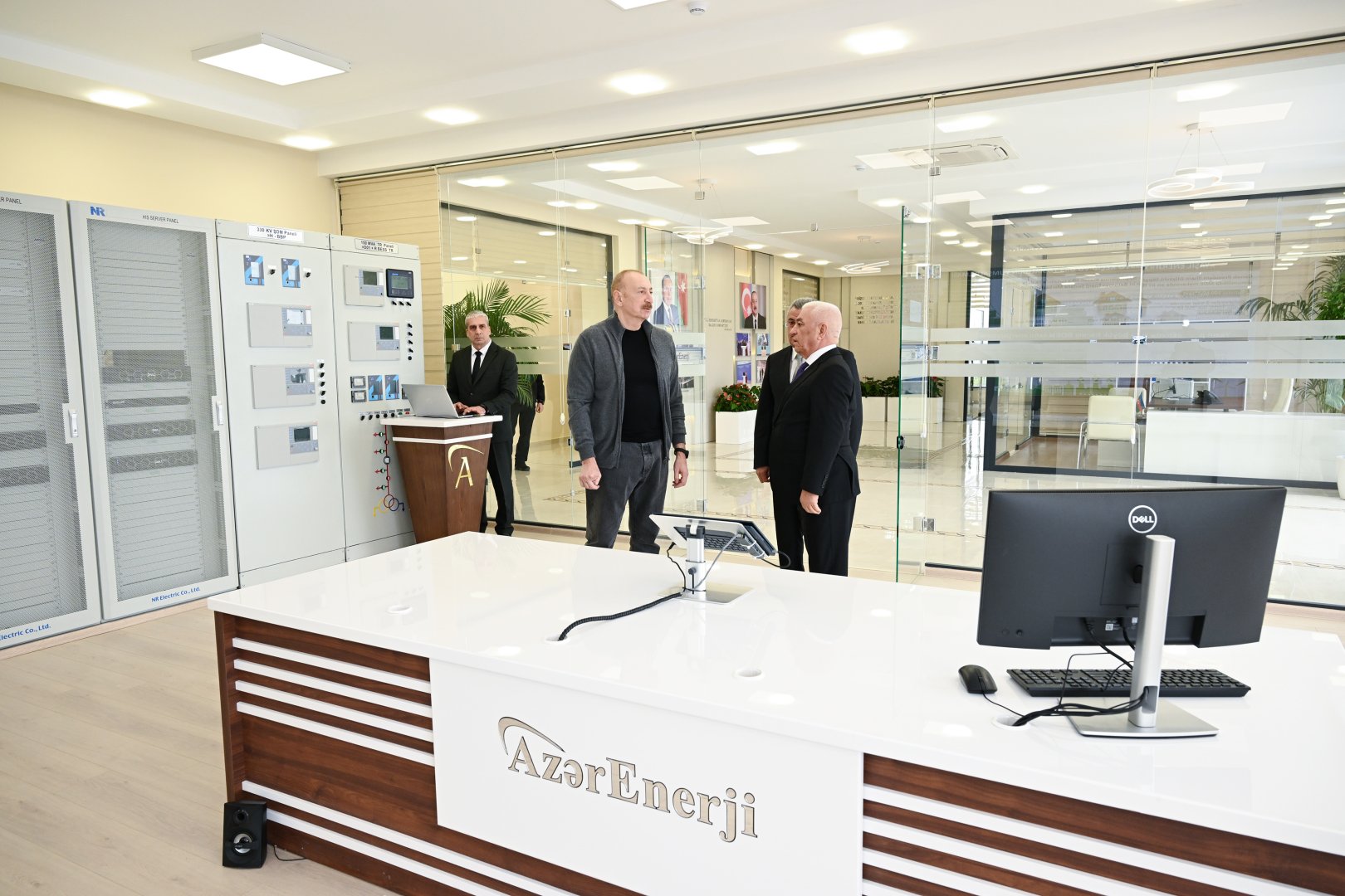 President Ilham Aliyev attends opening of "Absheron" Battery Energy Storage Center (PHOTO)