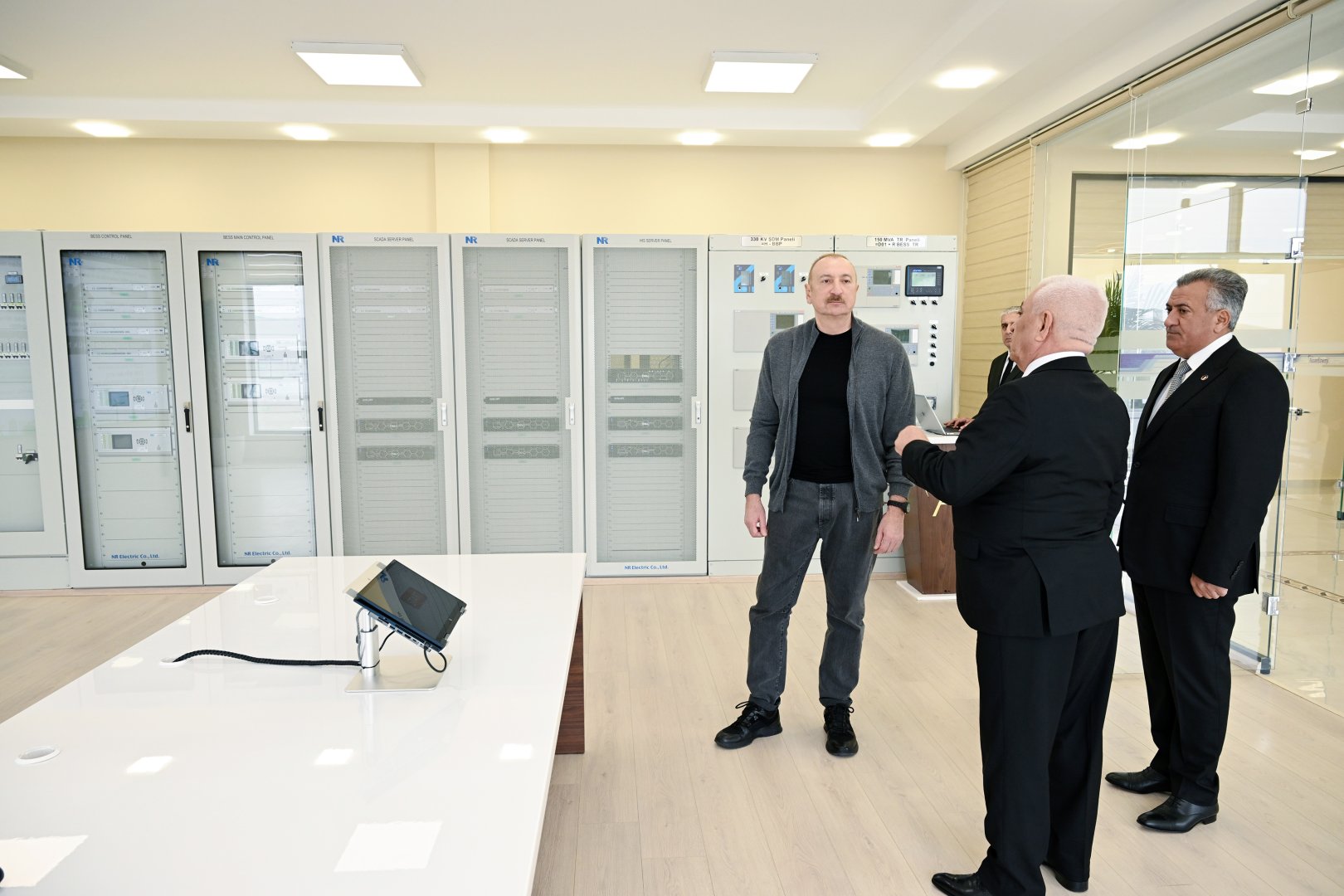 President Ilham Aliyev attends opening of "Absheron" Battery Energy Storage Center (PHOTO)