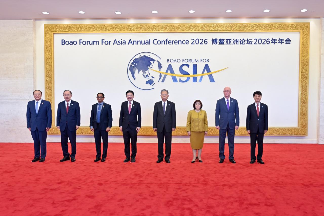 Speaker of Azerbaijani Parliament addresses Boao Forum for Asia (PHOTO)