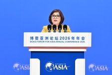 Speaker of Azerbaijani Parliament addresses Boao Forum for Asia (PHOTO)