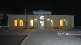 Russian humanitarian aid for Iran arrives at South Astara checkpoint (PHOTO)