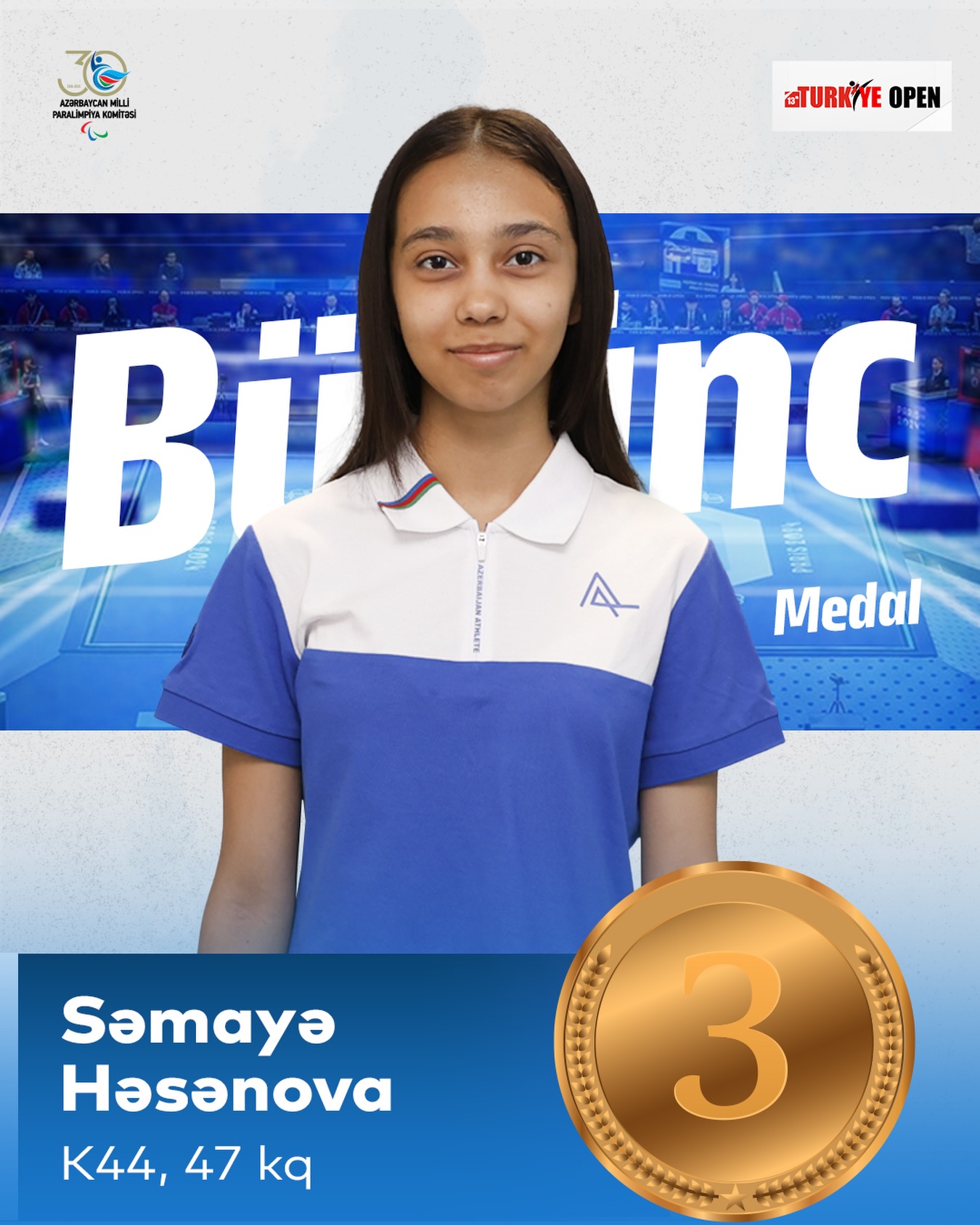 Azerbaijani para-taekwondo athletes win four medals at tournament in Antalya (PHOTO)