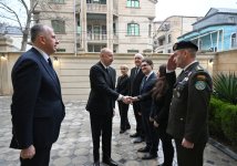 President Ilham Aliyev visits Georgian Embassy in Azerbaijan to express condolences (PHOTO)
