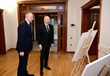 President Ilham Aliyev visits Georgian Embassy in Azerbaijan to express condolences (PHOTO)
