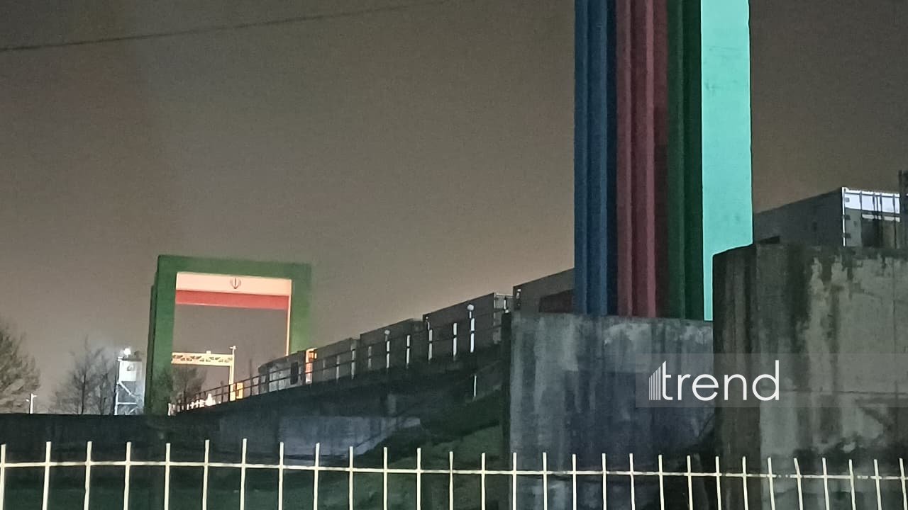 Russian humanitarian aid for Iran arrives at South Astara checkpoint (PHOTO)