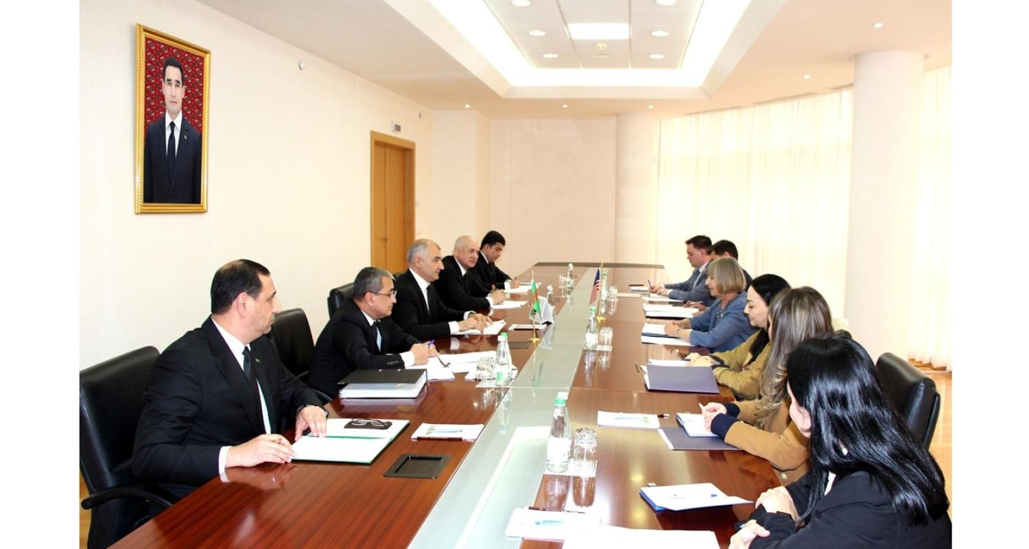 Turkmenistan, US discuss expansion of trade and investment cooperation