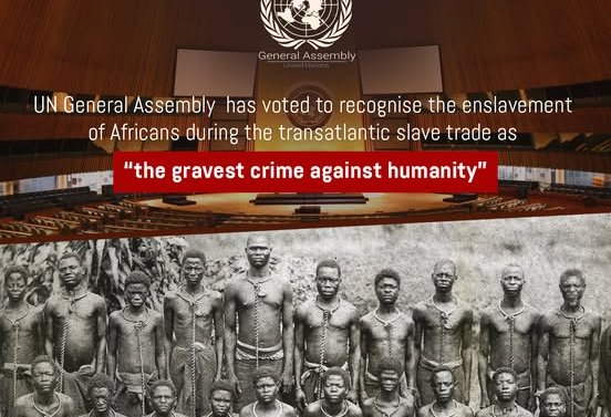 Baku Initiative Group expresses support for UN resolution on transatlantic slave trade