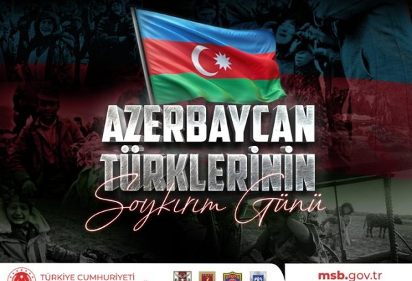 Turkish Ministry of National Defense commemorates March 31 genocide